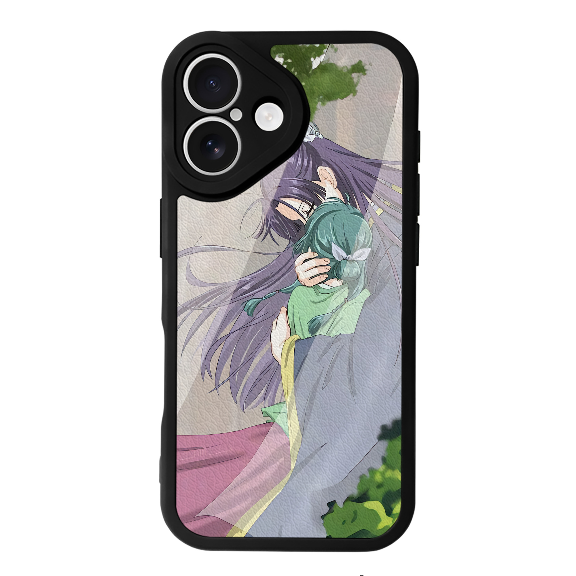 （画像用） 薬屋のひとりごと The Apothecary Diaries 【iPhone 16シリーズ対応】シリコンスマホケース（レザー調） 材質：シリコン